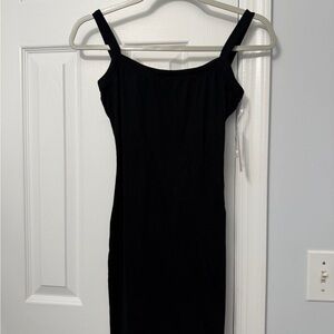 Wild Fable Black Midi Dress